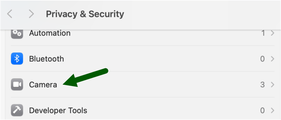 Trickster menu in Safari-based app on a Mac